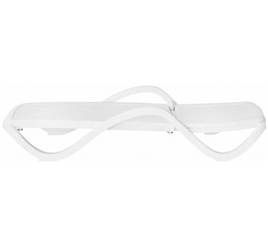 Шезлонг CAPRI плетеный, белый